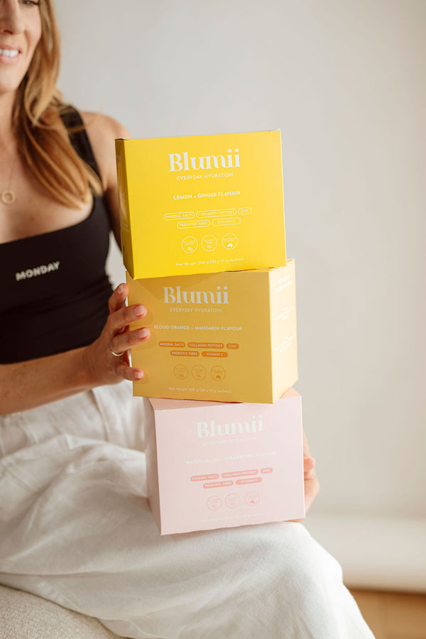 Blumii Hydration Blend, with Electrolytes, Collagen Peptides & Prebiotic Fibre