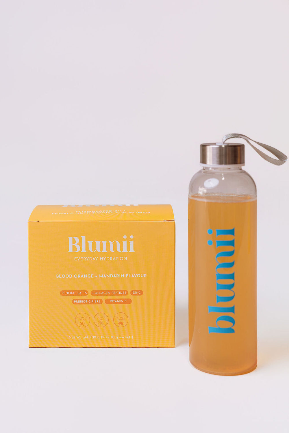 Blumii Hydration Blend, with Electrolytes, Collagen Peptides & Prebiotic Fibre
