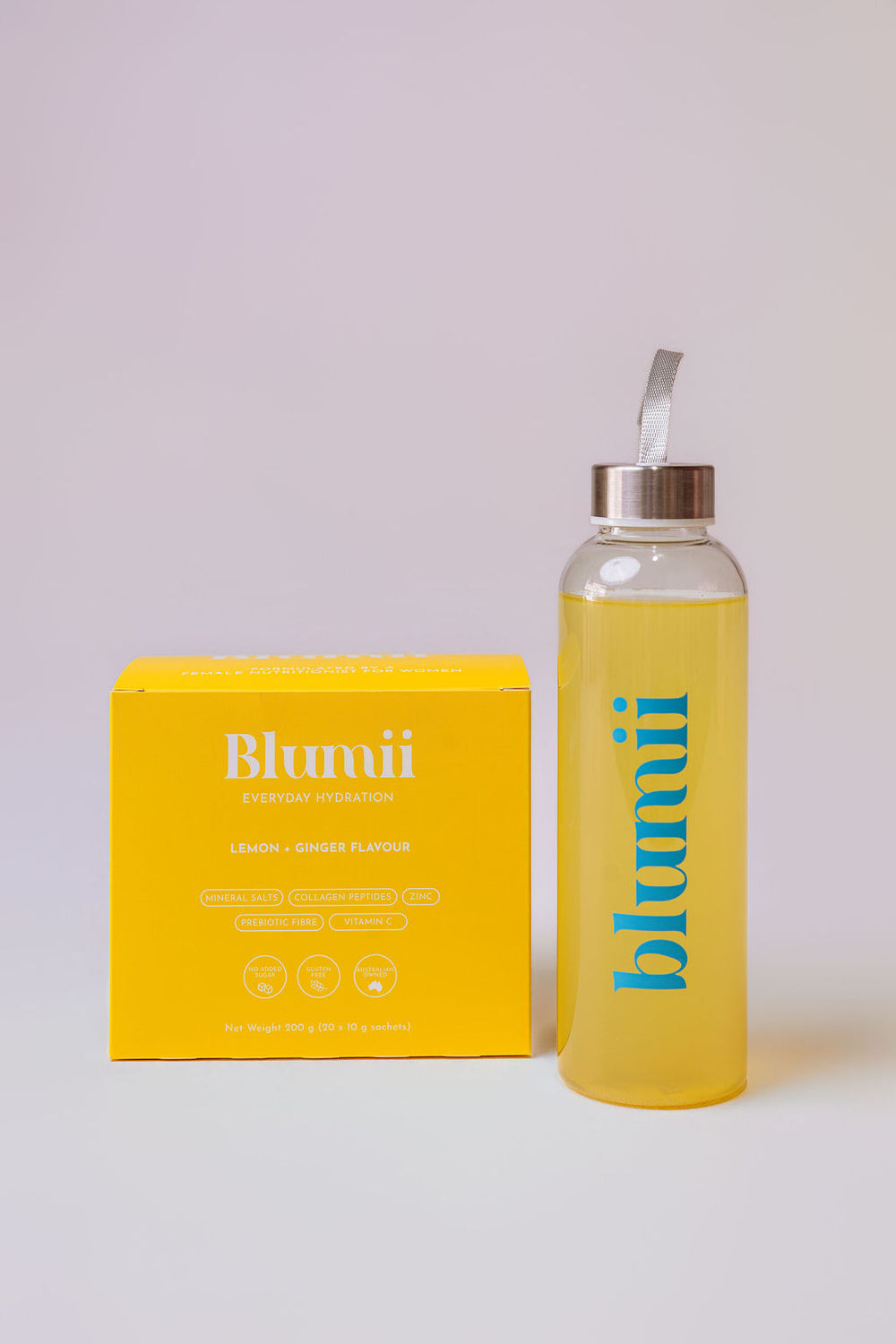 Blumii Hydration Blend, with Electrolytes, Collagen Peptides & Prebiotic Fibre