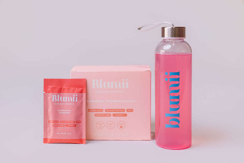 Blumii Hydration Blend, with Electrolytes, Collagen Peptides & Prebiotic Fibre